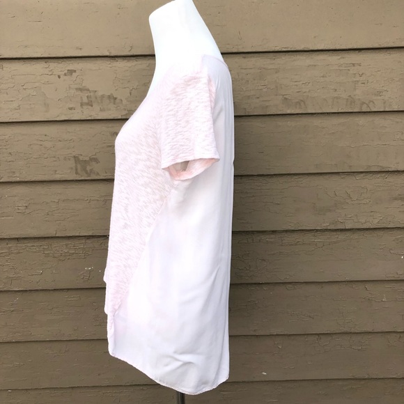 ☀️☀️☀️ 4/$20 14th & Union pink sweater/silky top - Picture 2 of 4